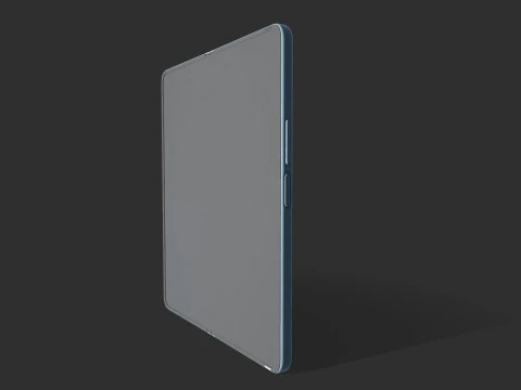 Samsung Z Fold4 Green 3D Model