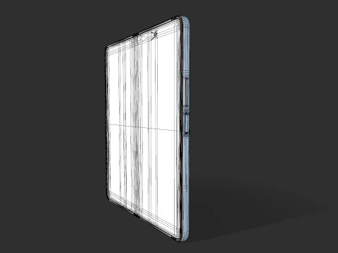 Samsung Z Fold4 Green 3D Model