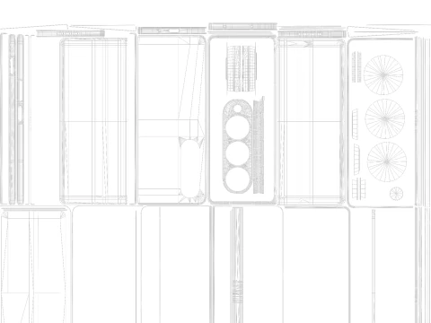 Samsung Z Fold4 Green 3D Model