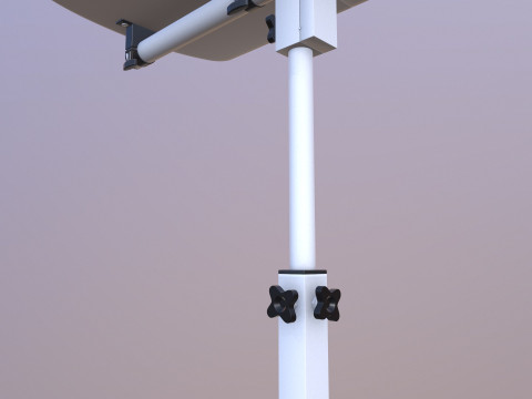 Adjustable Desk 3D Model