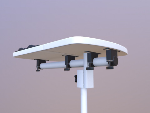 Adjustable Desk 3D Model