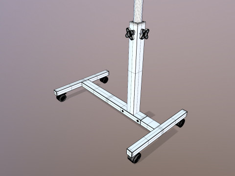 Adjustable Desk 3D Model