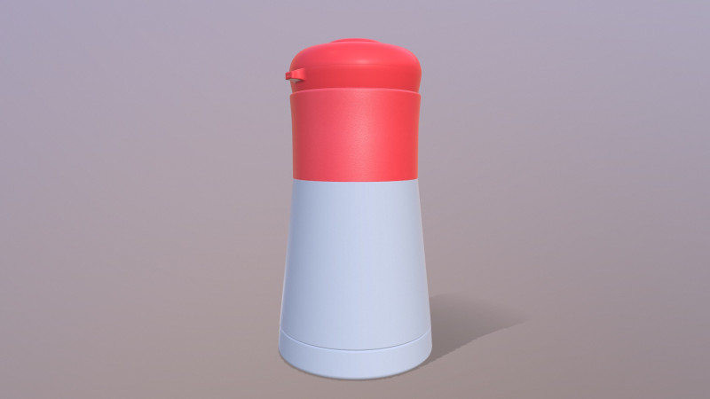 Bottle 3D Model .c4d .max .obj .3ds .fbx .stl .blend 
