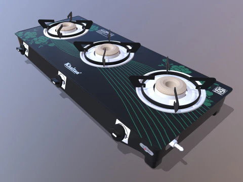 Gas Stove 3D Model