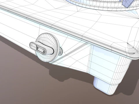 Gas Stove 3D Model