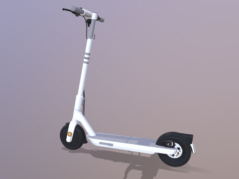 Kick Scooter 3D Model