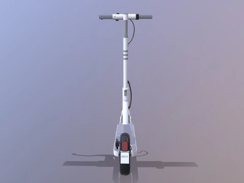 Kick Scooter 3D Model