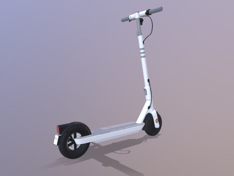 Kick Scooter 3D Model