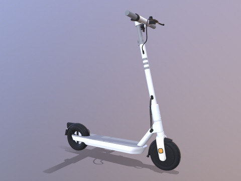 Kick Scooter 3D Model
