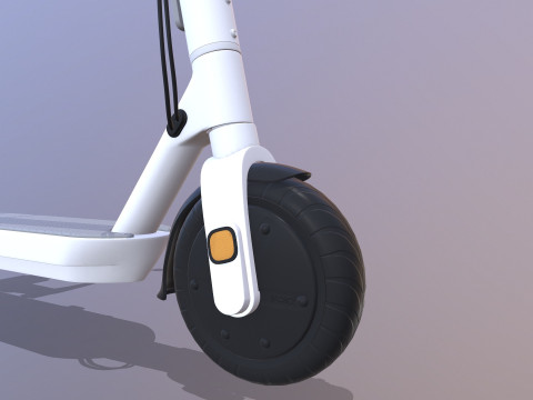 Kick Scooter 3D Model