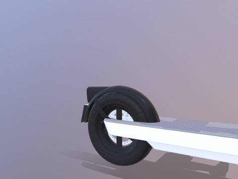 Kick Scooter 3D Model