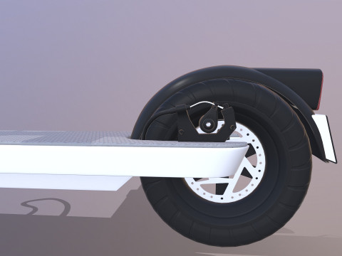Kick Scooter 3D Model