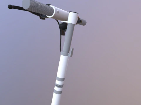 Kick Scooter 3D Model