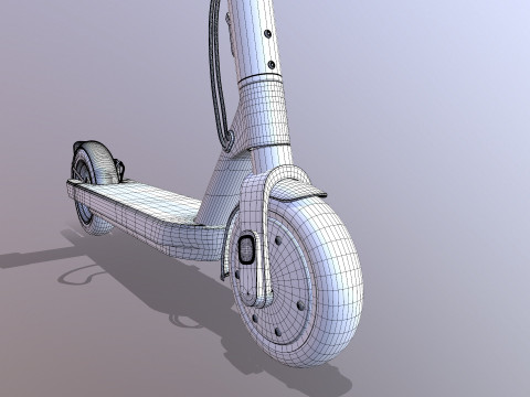 Kick Scooter 3D Model