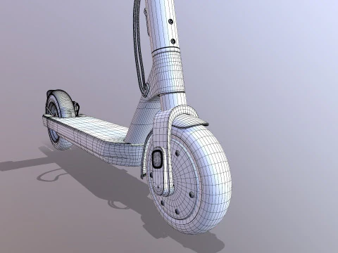 Kick Scooter 3D Model