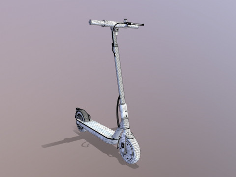 Kick Scooter 3D Model