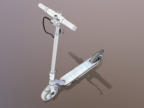 Kick Scooter 3D Model