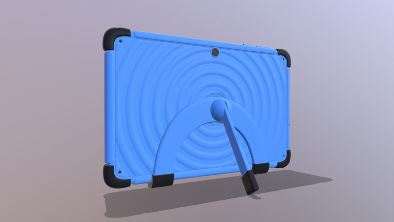 어린이용 태블릿 3D 모델 .c4d .max .obj .3ds .fbx .stl .blend 