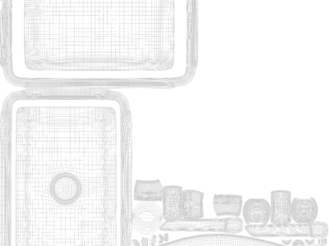 어린이용 태블릿 3D 모델