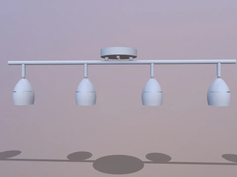 Led-plafondlamp 3D Model