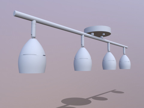 Led Ceiling Light 3D Model