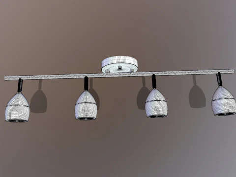 एलईडी छत प्रकाश 3D मॉडल