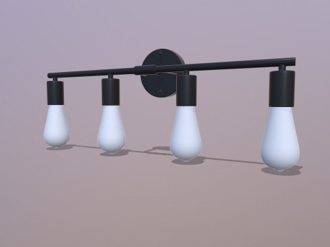 LED Ceiling Light 3D Model