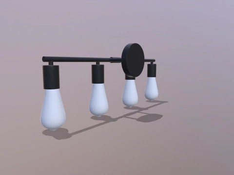 LED Ceiling Light 3D Model