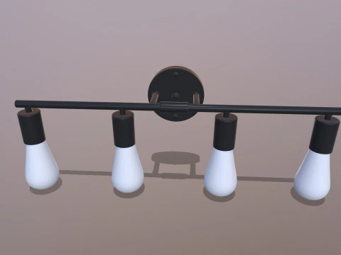 LED Ceiling Light 3D Model