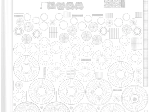 LED Ceiling Light 3D Model