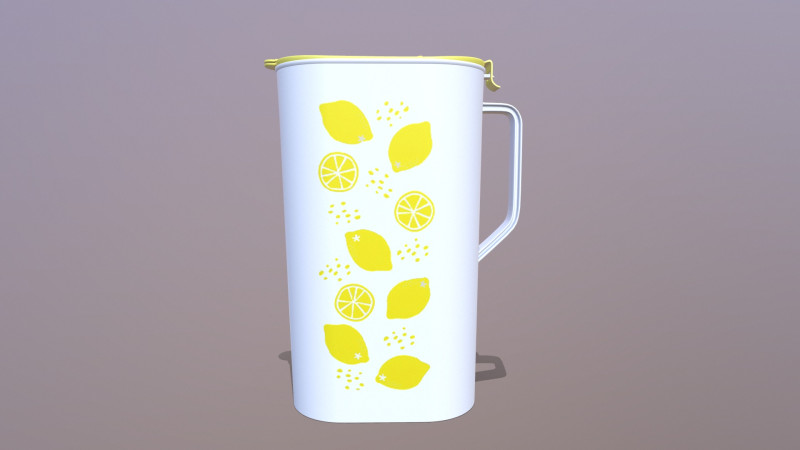 Limon S&uuml;rahisi 3D Model .c4d .max .obj .3ds .fbx .stl .blend 