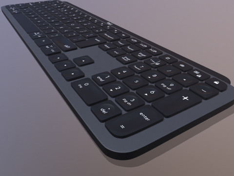 Teclado Logitech Modelo 3D