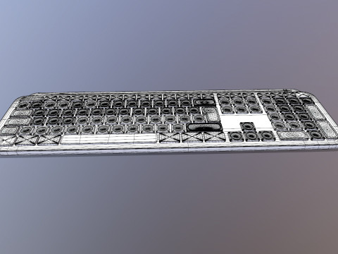 Teclado Logitech Modelo 3D