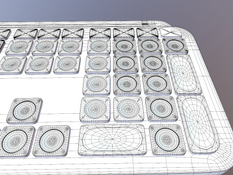 Teclado Logitech Modelo 3D