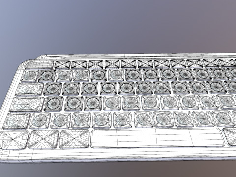 Teclado Logitech Modelo 3D