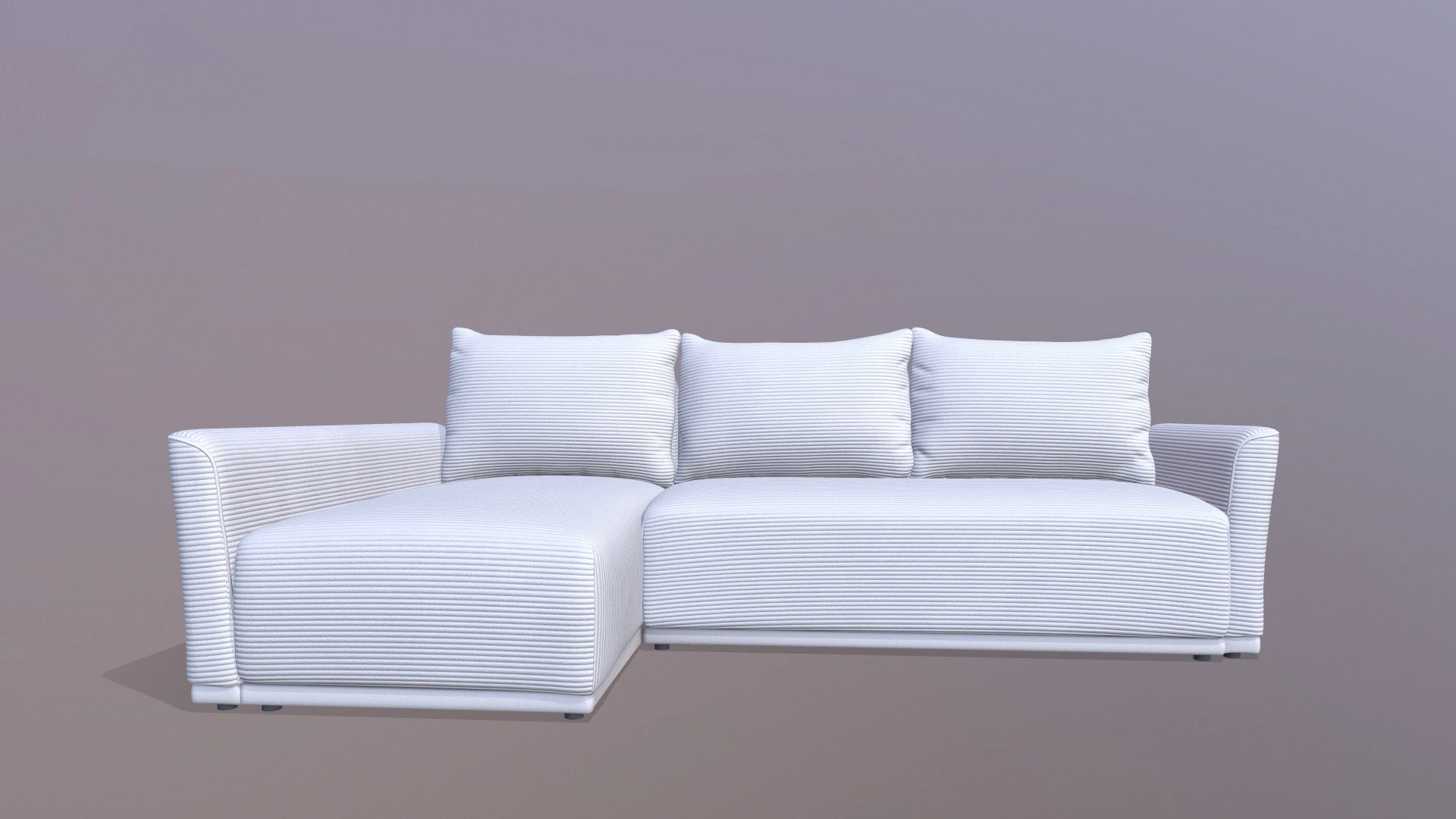 Sofa 3D Model .c4d .max .obj .3ds .fbx .stl .blend 