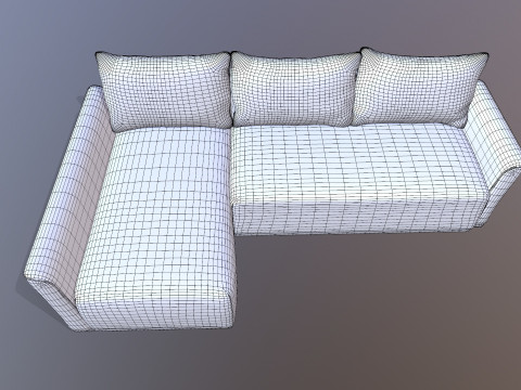 Диван 3D Модель