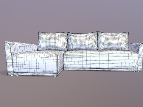 Диван 3D Модель