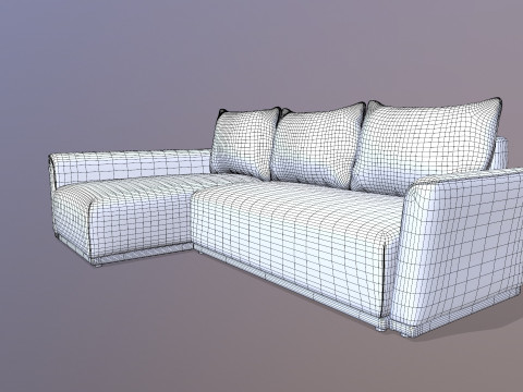Диван 3D Модель