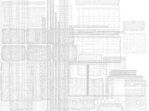 Диван 3D Модель