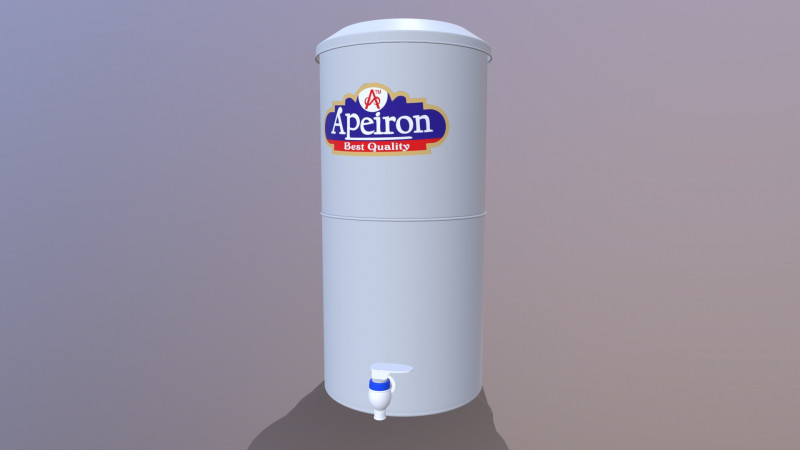 Water Purifier 3D Model .c4d .max .obj .3ds .fbx .stl .blend 