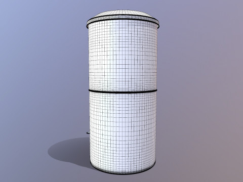 Water Purifier 3D Model