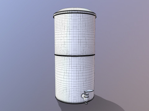 Water Purifier 3D Model