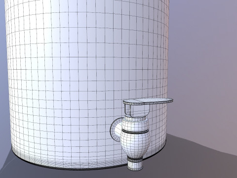 Water Purifier 3D Model