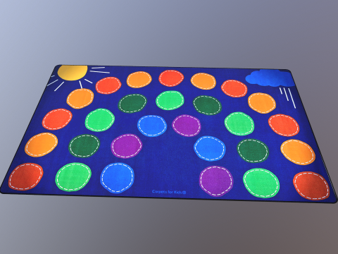 Kids Mat 3D Model