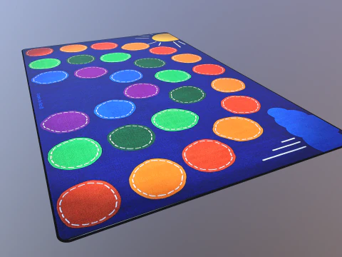 Kids Mat 3D Model