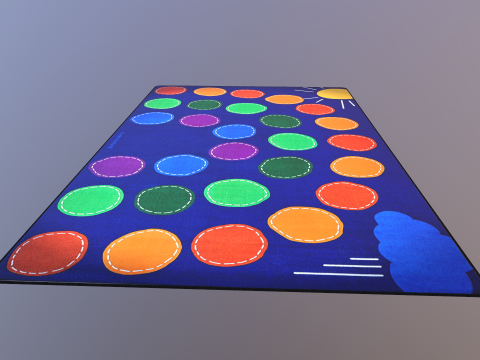 Kids Mat 3D Model