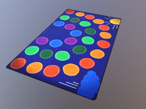 Kids Mat 3D Model