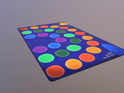 Kids Mat 3D Model