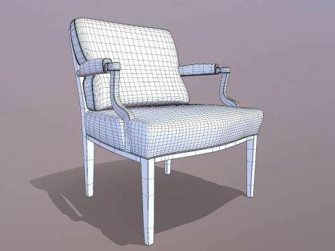 Chair armchair 3D Model